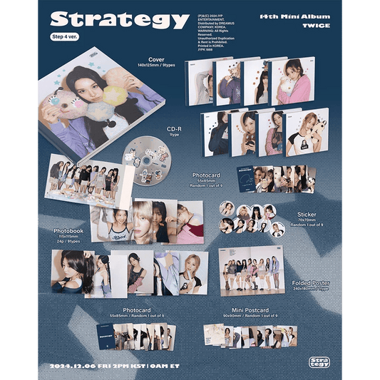 Twice 14th Mini Album: Strategy Step 4 Version - Daebak