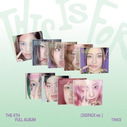 Twice 4th Album This is For (Digipack) - Daebak