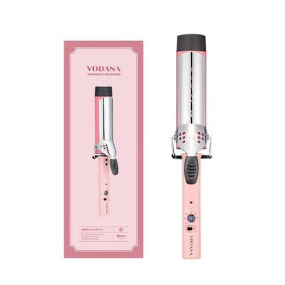 VODANA Glam Wave Curling Iron FV 40mm (Pink) - Daebak