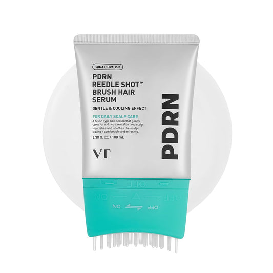 VT PDRN Reedle Shot Brush Hair Serum - Daebak