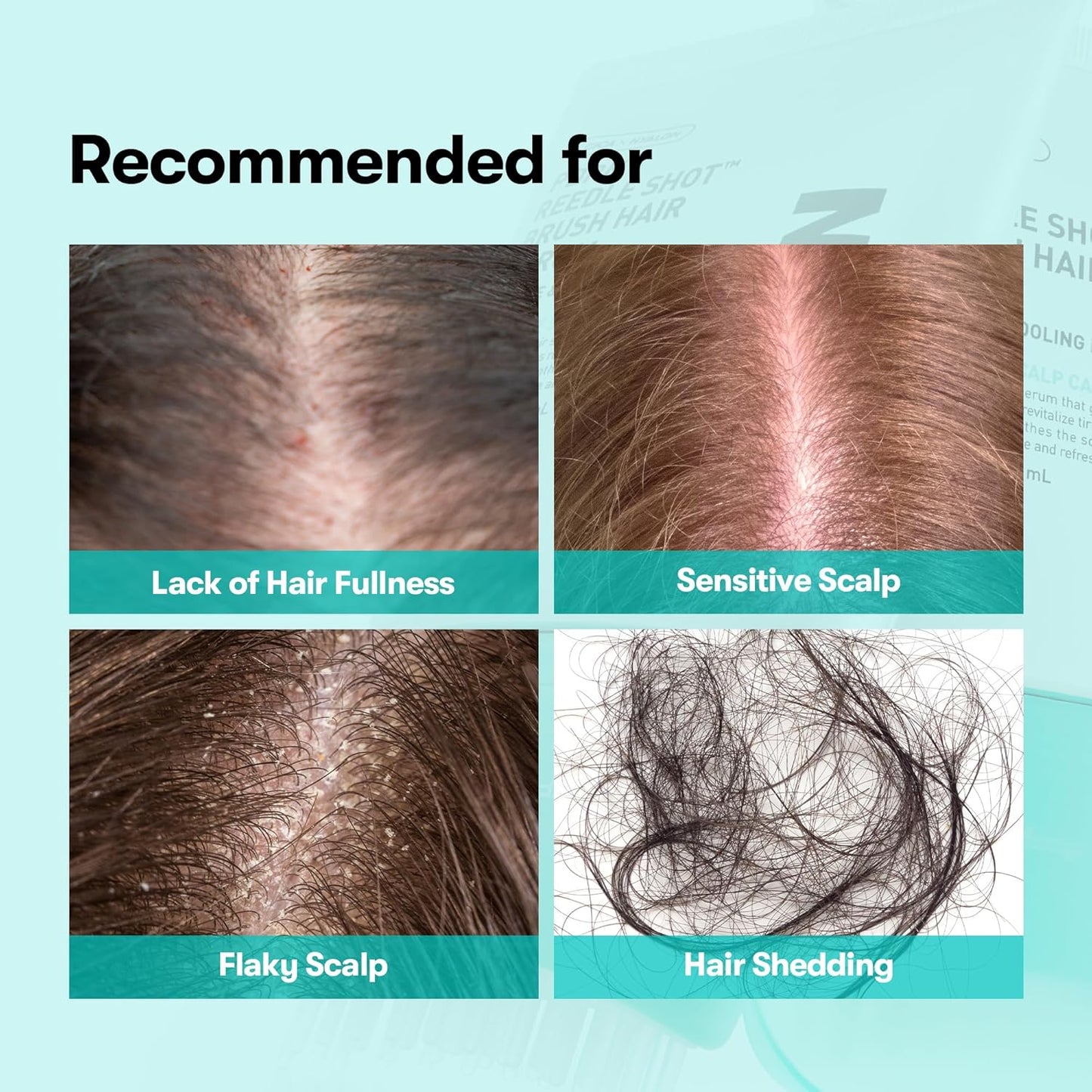 VT PDRN Reedle Shot Brush Hair Serum - Daebak