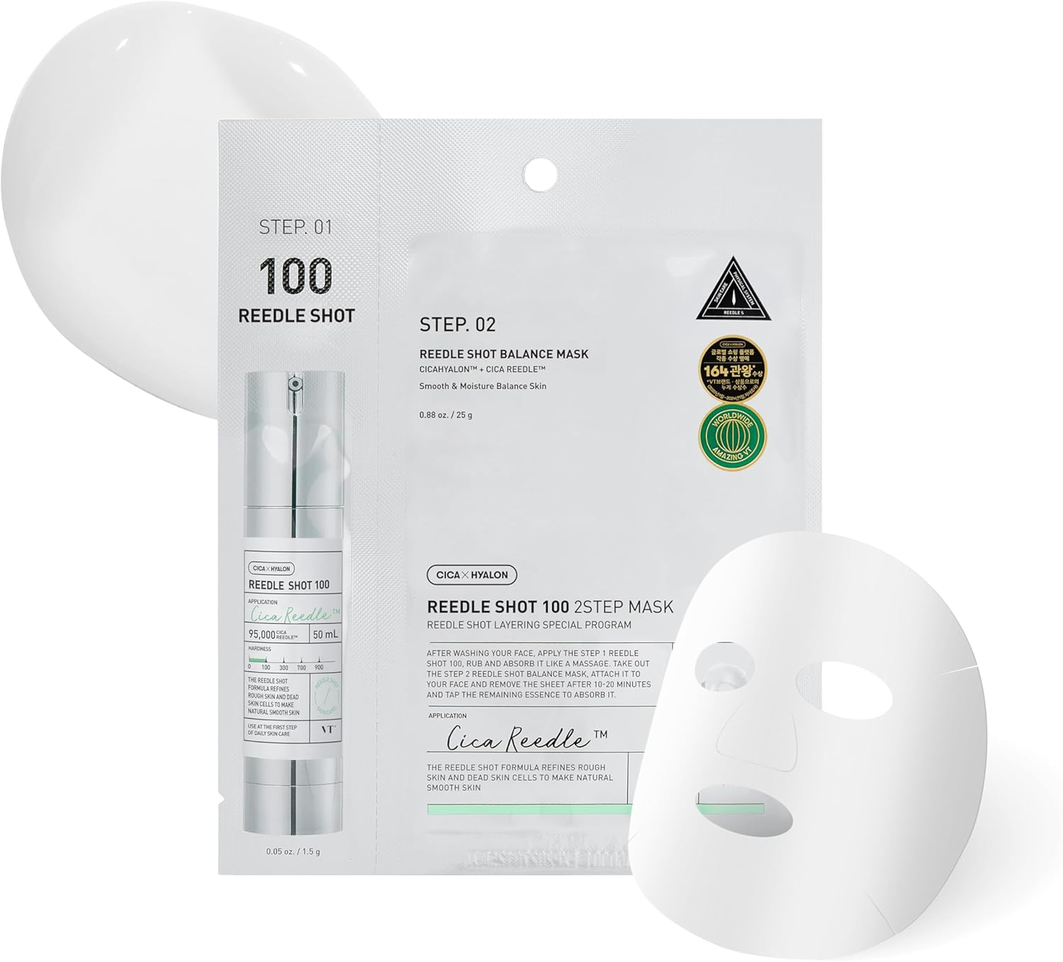 VT Reedle Shot 100 2-Step Mask - Daebak