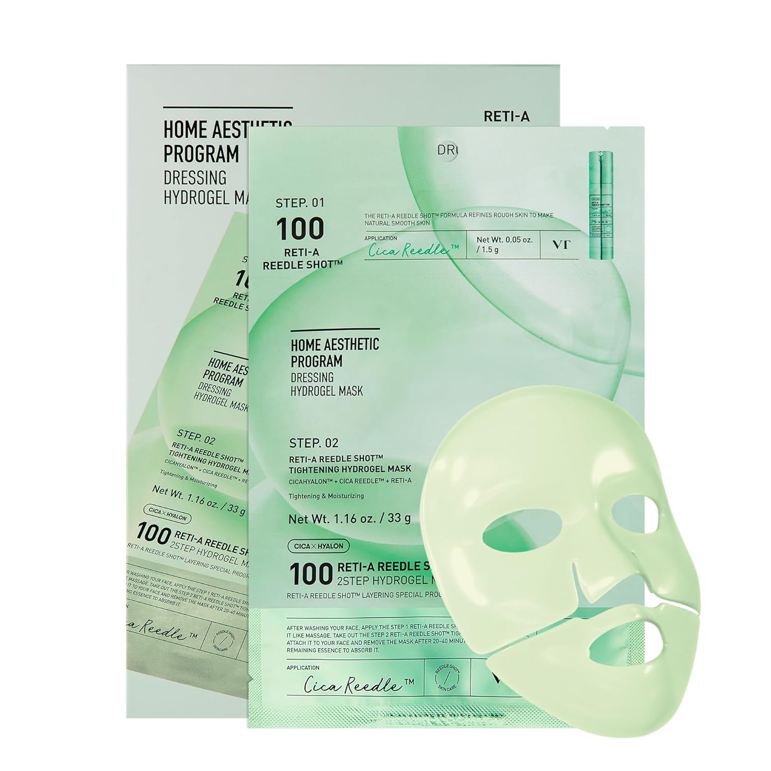 VT Reti-A Reedle Shot Tightening Hydrogel Mask - Daebak