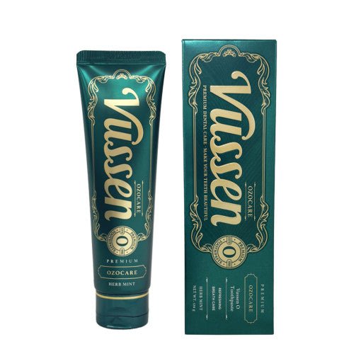 Vussen Premium OZO CARE Herb Mint Toothpaste 120g - Daebak