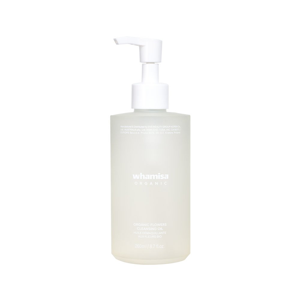 whamisa Organic Flowers Cleansing Oil 260ml - Daebak