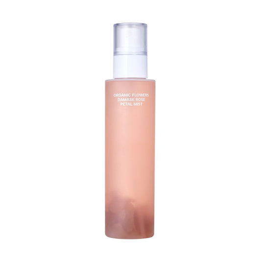 whamisa Organic Flowers Damask Rose Petal Mist 100ml - Daebak