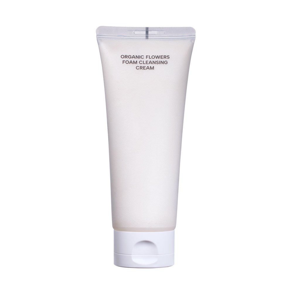 whamisa Organic Flowers Foam Cleansing Cream 150ml - Daebak
