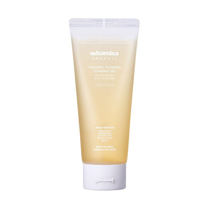 whamisa Organic Flowers Foaming Gel 150ml - Daebak