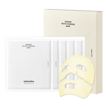 whamisa Organic Fruits Hydrogel Mask Yuja 5ea - Daebak