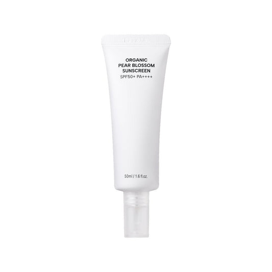 whamisa Organic Pear Blossom Sunscreen SPF50+ PA++++ 50ml - Daebak