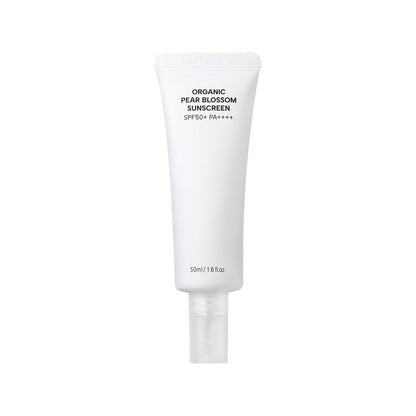whamisa Organic Pear Blossom Sunscreen SPF50+ PA++++ 50ml - Daebak