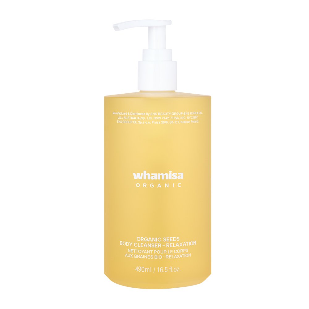 whamisa Organic Seeds Body Cleanser 490ml - Daebak