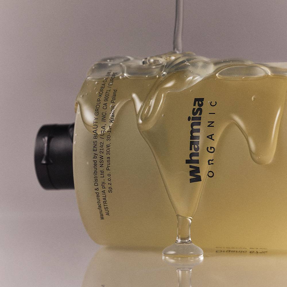 whamisa Organic Seeds Shampoo Oily Scalp 490ml - Daebak