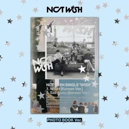 NCT Wish Debut Single: Wish (Photobook Ver)