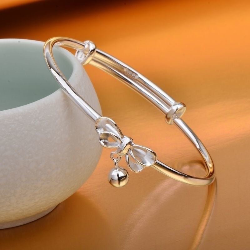 Women's Bell Korean Simple Design High-grade Cute Princess On The Run Bracelet - Daebak
