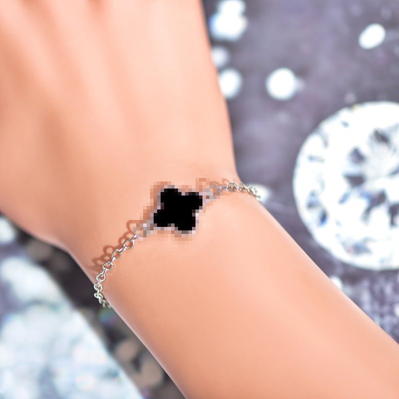 Women's Clover Single Versatile Korean Style Fashion Bracelet - Daebak