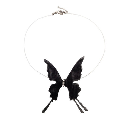 Women's Korean Elegant Butterfly Clavicle Chain Niche Necklaces - Daebak