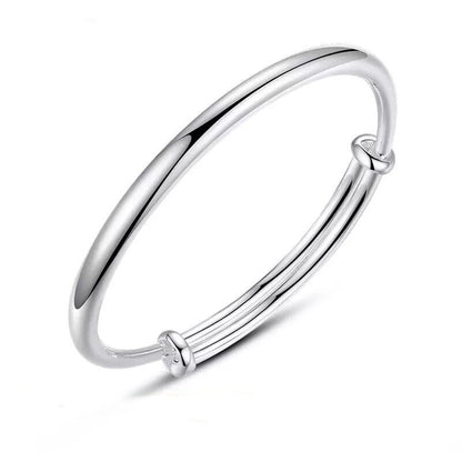 Women's Korean Fashionable Round Belly Glossy Light Simple Bracelet - Daebak