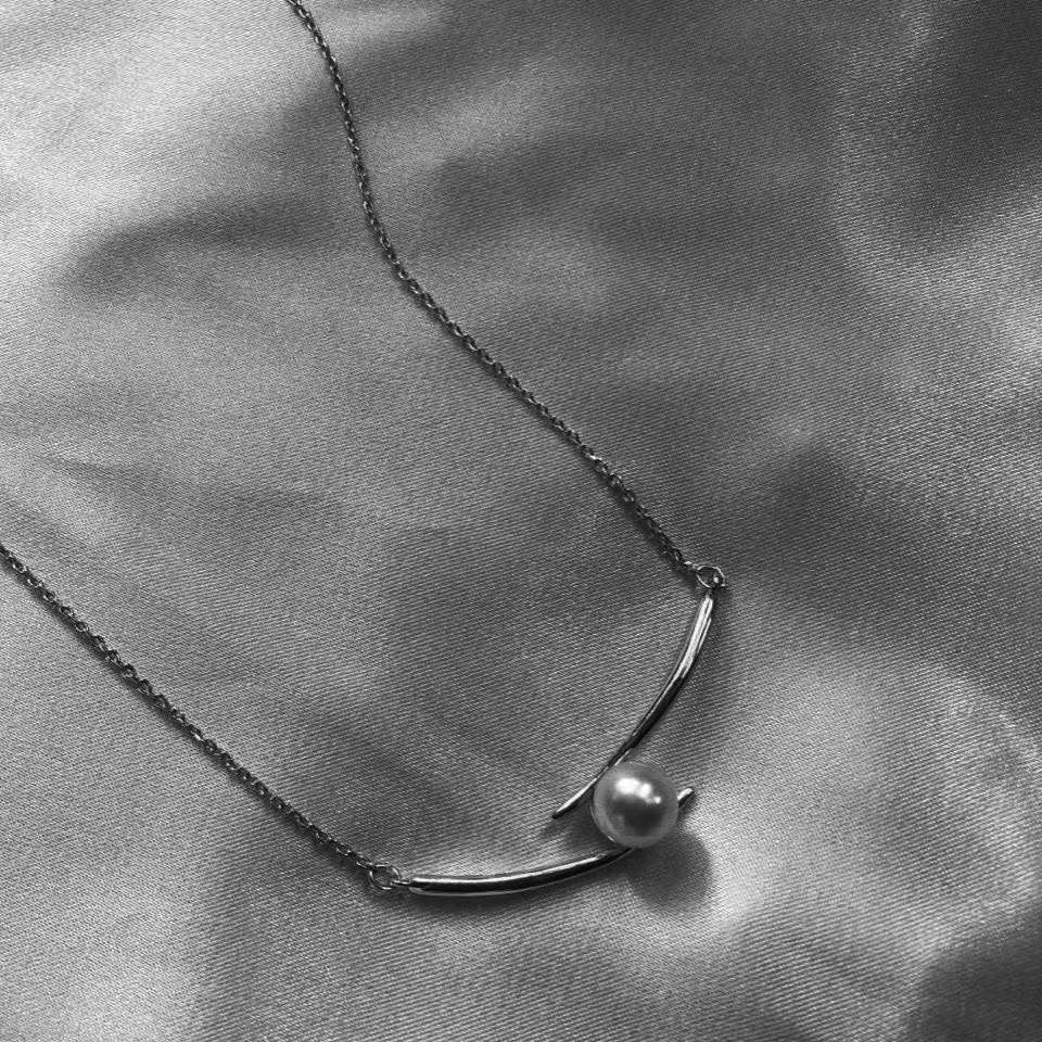 Women's Korean Pearl Chopsticks Simple Cold Style Niche Temperament Clavicle Necklaces - Daebak