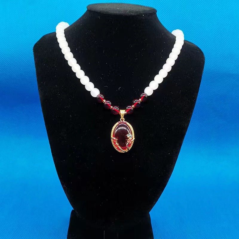 Women's Korean Simple To Give Mom Mother's Day Gift Live Necklaces - Daebak