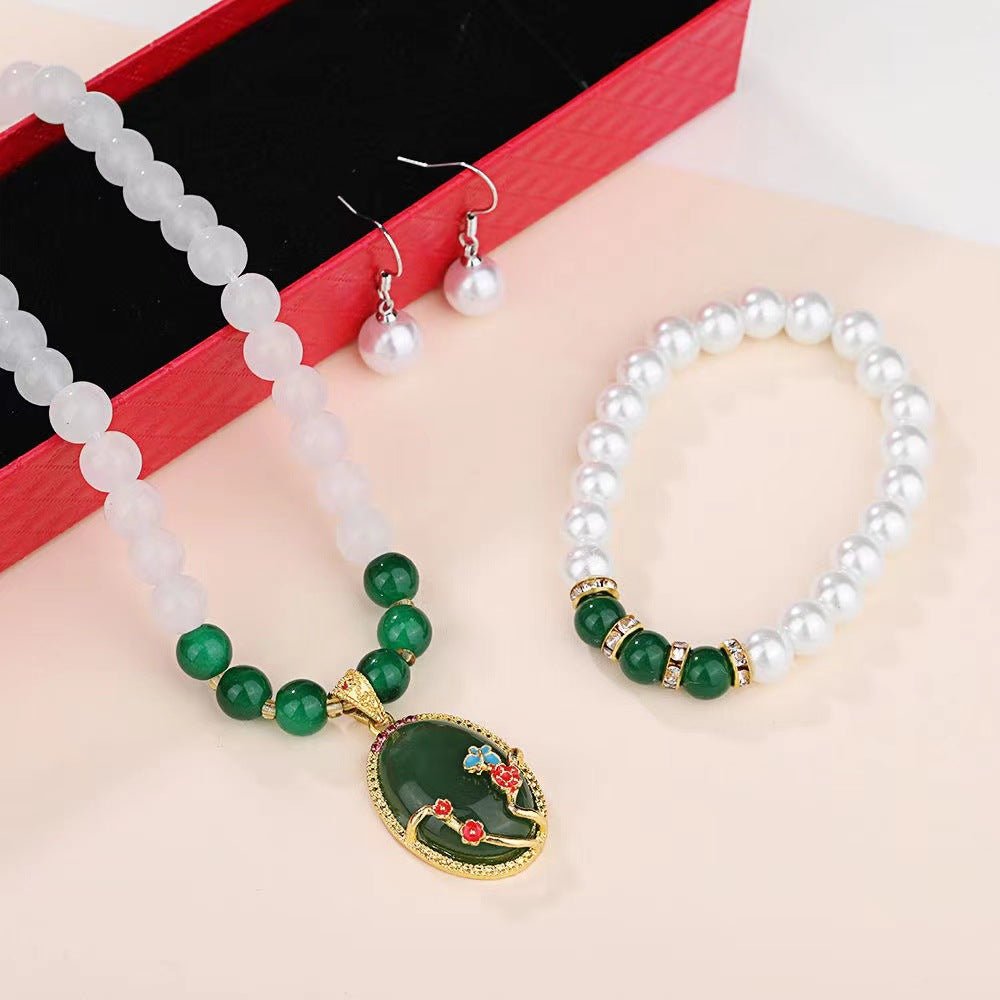 Women's Korean Simple To Give Mom Mother's Day Gift Live Necklaces - Daebak