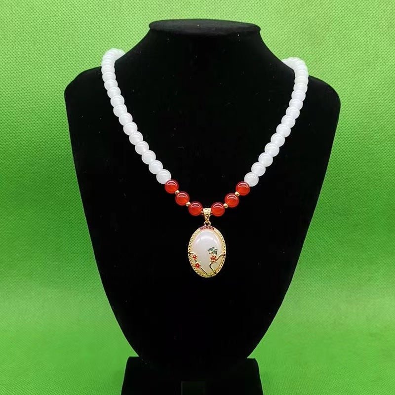 Women's Korean Simple To Give Mom Mother's Day Gift Live Necklaces - Daebak