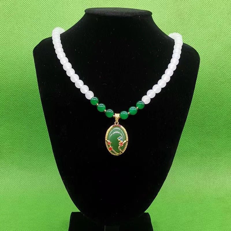 Women's Korean Simple To Give Mom Mother's Day Gift Live Necklaces - Daebak