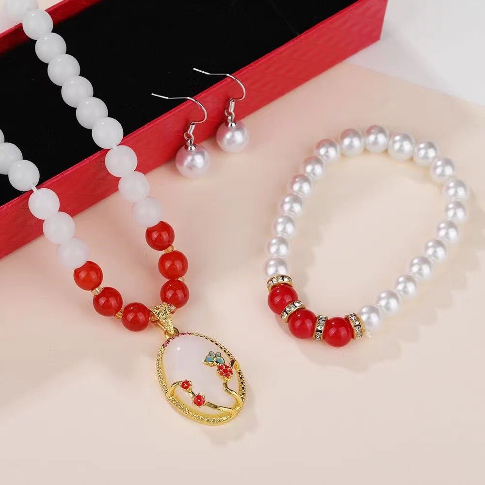 Women's Korean Simple To Give Mom Mother's Day Gift Live Necklaces - Daebak