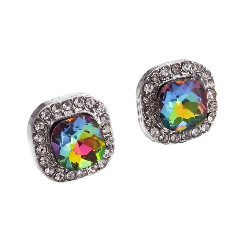 Women's Korean Style Elegant Colorful Diamond Fashion Rings - Daebak