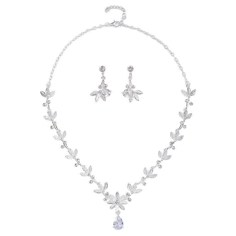 Women's Korean Style Minimalist Ethnic With Jewelry Set - Daebak