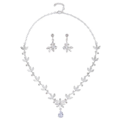 Women's Korean Style Minimalist Ethnic With Jewelry Set - Daebak