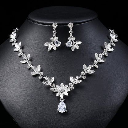 Women's Korean Style Minimalist Ethnic With Jewelry Set - Daebak