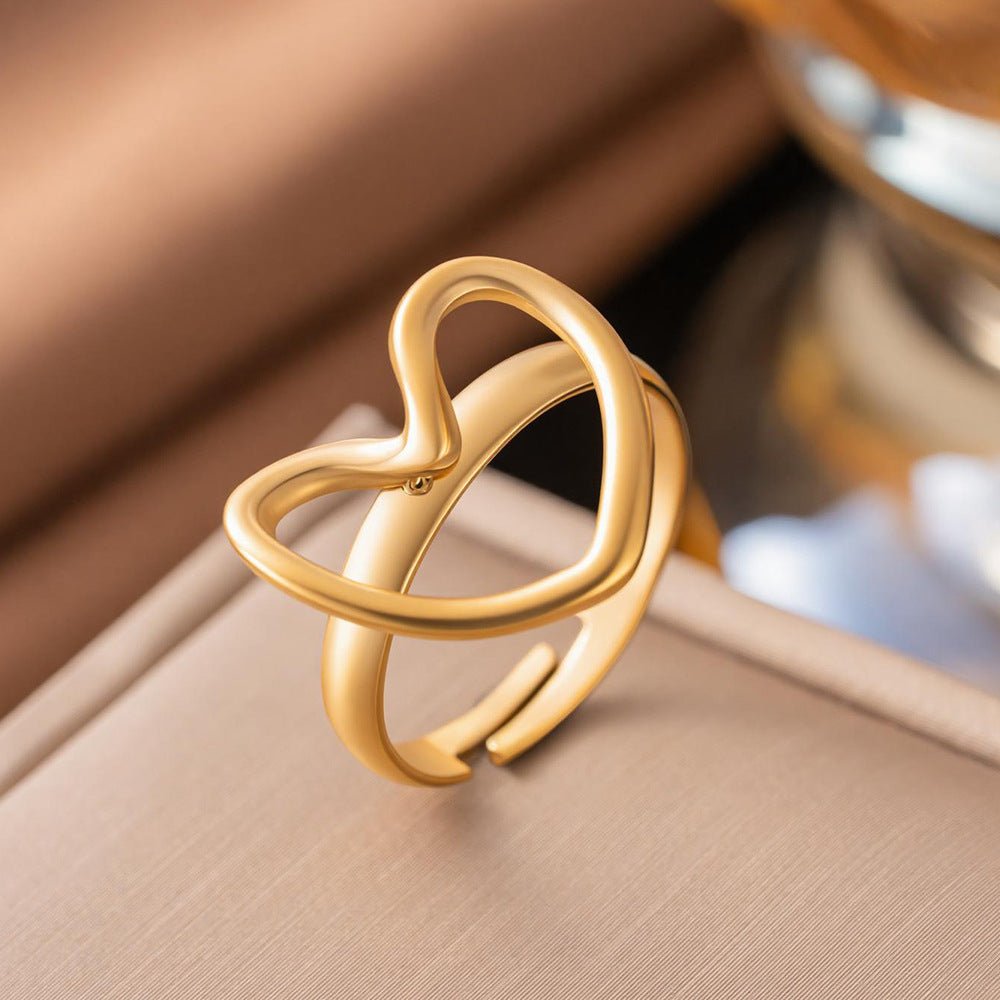 Women's Luxury Minority Hollow Heart For Korean Style Simple Design Clavicle Necklaces - Daebak