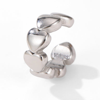 Women's & Men's Korean Style Minority Simple Unique Design Cold Cool Ear Clip - Daebak