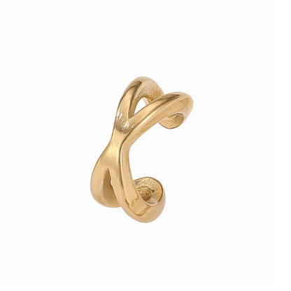 Women's & Men's Korean Style Minority Simple Unique Design Cold Cool Ear Clip - Daebak
