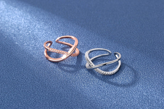 Women's Simple Korean Chic Unique Fashionmonger Joint Forefinger Opening Rings - Daebak