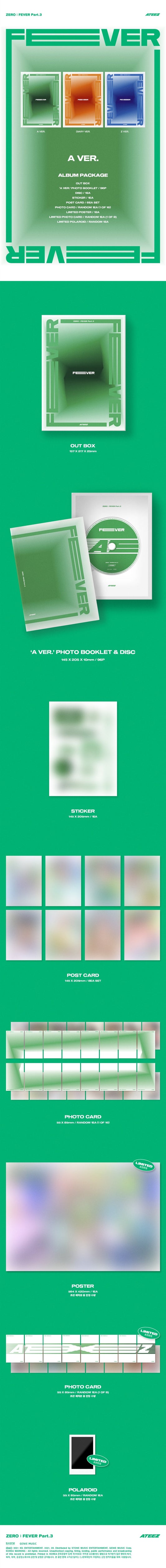 Ateez Zero Fever Part 3 Album