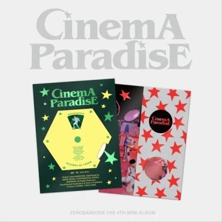 Zerobaseone 4th Mini Album: Cinema Paradise w/ POB - Daebak