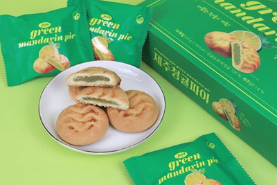 (1+1) Premium Jeju Green Mandarin Pie - Daebak