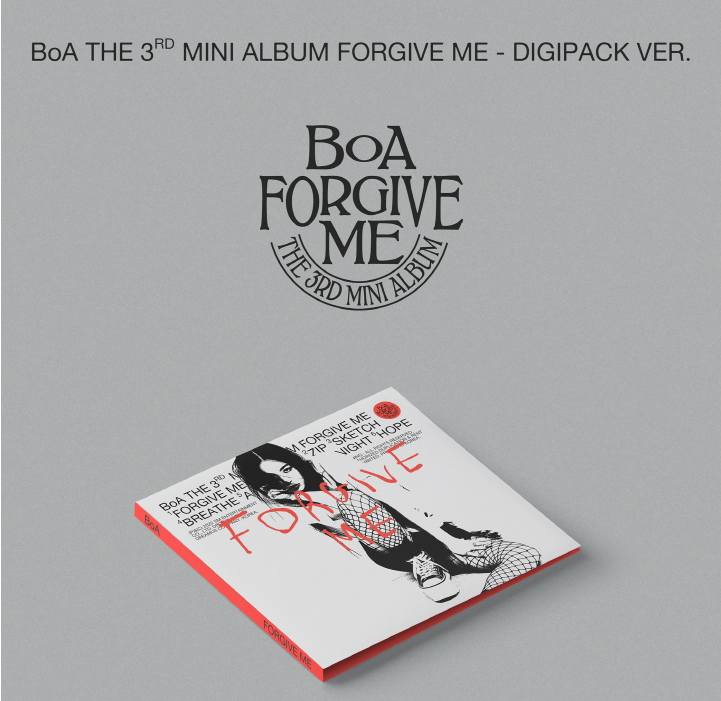 Boa - Perdóname (tercer mini álbum) Digipack Ver.
