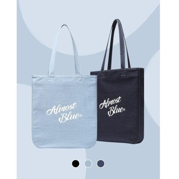 ALMOSTBLUE Denim Tote Bag (used by LOONA's JinSoul & Gowon) - Daebak