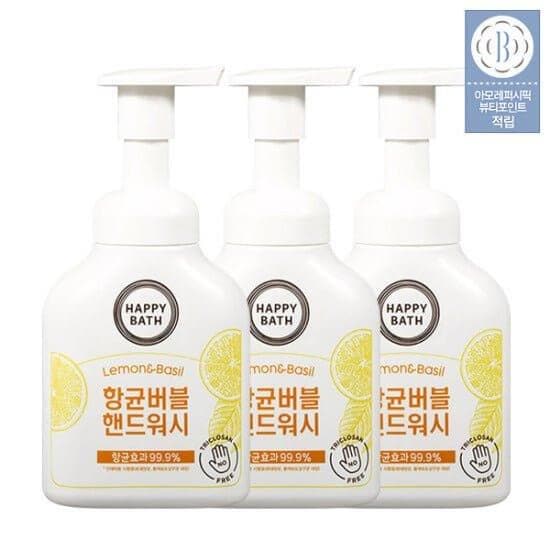 Antibacterial Bubble Hand Wash 250ml (3ea) - Daebak