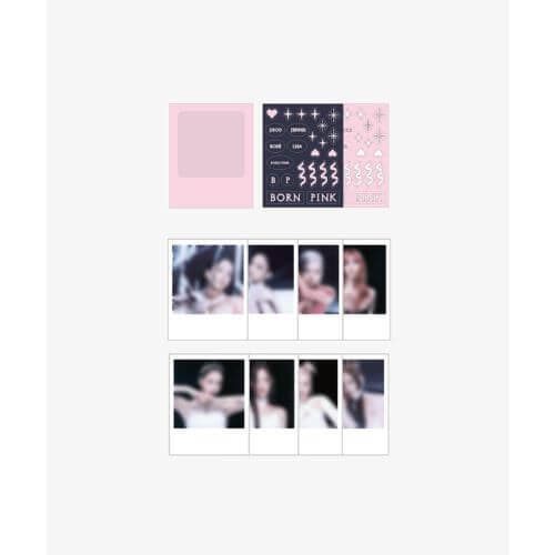 BLACKPINK [Born Pink] Polaroid Photo + Sticker Set - Daebak