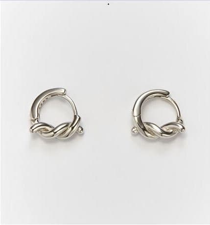 Wave Hoops Earrings S00 - Women - Accessories