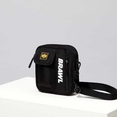 BRAWL STARS Logo Black Mini Crossbody Bag - Daebak