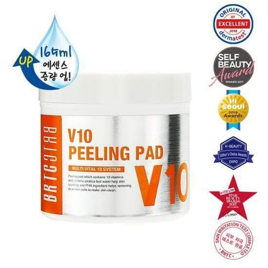 BRTC V10 Vitamin Peeling Pads 80 Sheets - Daebak