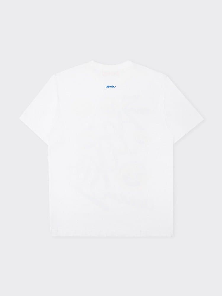 BT21 SHOOKY Utopia Short Sleeve T-Shirt (White) - Daebak
