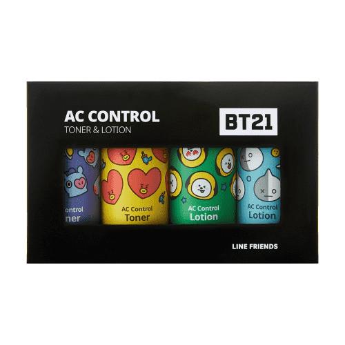 BT21 X TN AC Control Toner & Lotion Miniature Set - Daebak