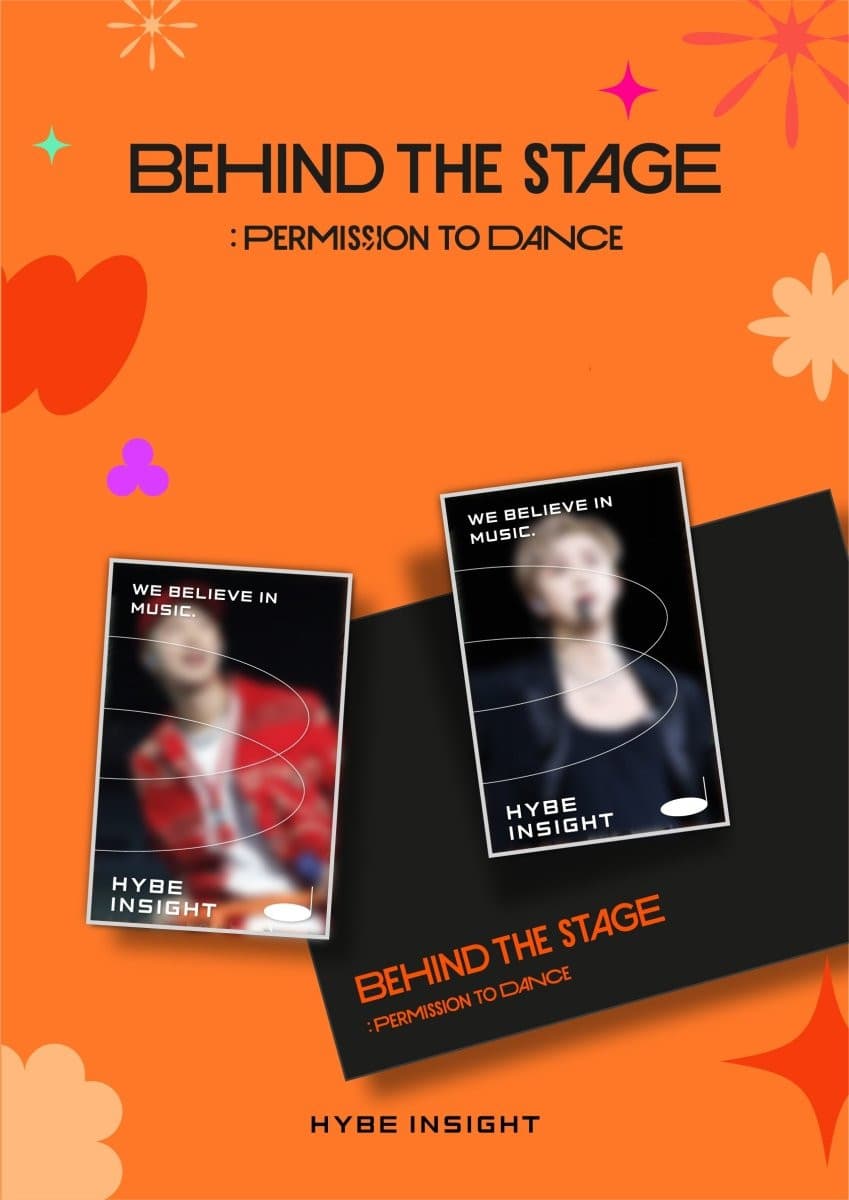 BTS Behind the Stage: Permission to Dance Photocard Set (002&003) - Daebak