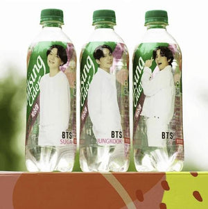 BTS Chilsung Cider (pk of 3) with a mystery snack - Daebak